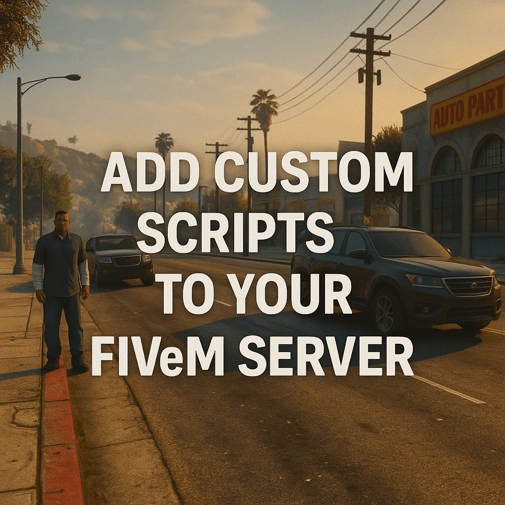 How to Add Custom Scripts to Your FiveM Server