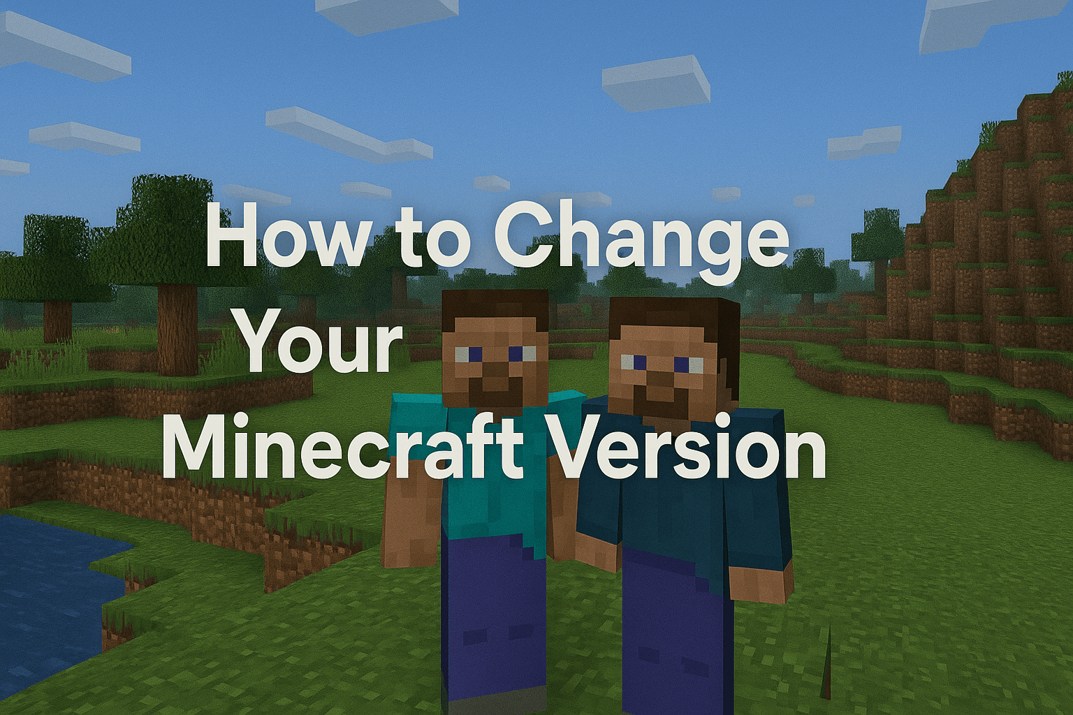 How to change your Minecraft Server version